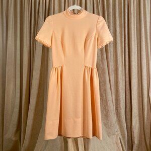 1960’s handmade Peach Dress